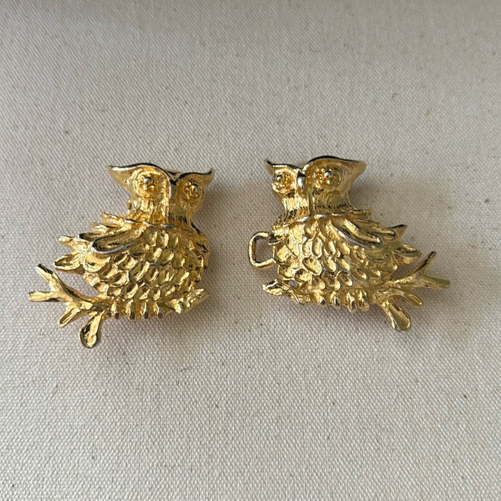 Vintage MIMI DI N, 1975 Owl Belt Buckles